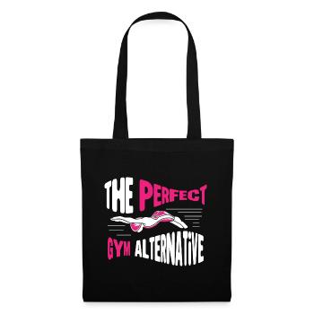 Swimmers Swimming 50 meters track Breaststroke - Tote Bag - black - Front