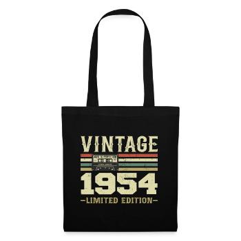 Vintage 1954 Retro 1954 Birthday Gift - Tote Bag - black - Front