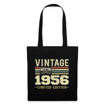 Vintage 1956 Retro 1956 Birthday Gift - Tote Bag - black - Front