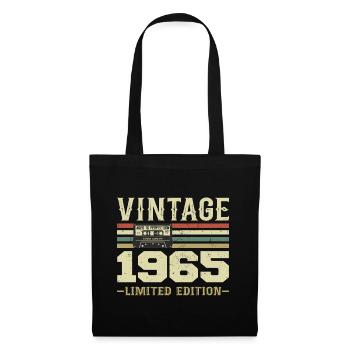 Vintage 1965 Retro 1965 Birthday Gift - Tote Bag - black - Front