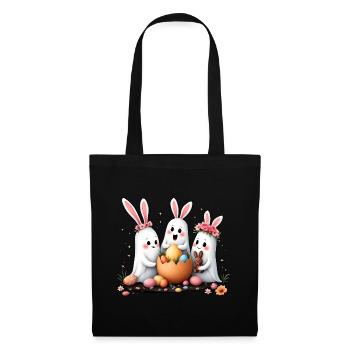 Bunny Ghosts - Tote Bag - black - Front