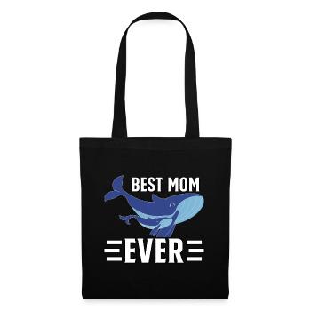 Die beste Mutter aller Zeiten - Stoffbeutel - Schwarz - Vorne