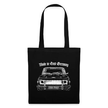 Oldtimer DDR W 353 Retro Tuning Low #lowddr - Stoffbeutel - Schwarz - Vorne