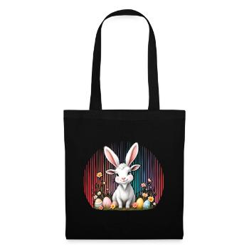 Ostern - Stoffbeutel - Schwarz - Vorne