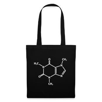 Caffeine Molecule - Tote Bag - black - Front
