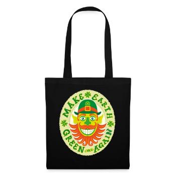 Make Earth green once again - Tote Bag - black - Front