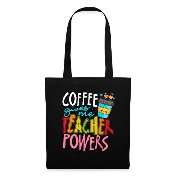 Teacher Teacher Coffee - Tote Bag - black - Front