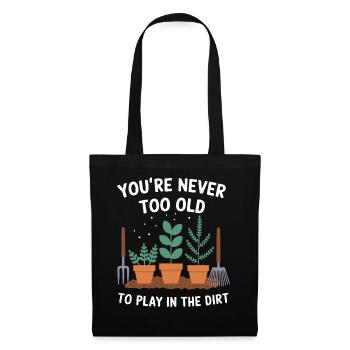 Gardener Garden Plants Gardening - Tote Bag - black - Front