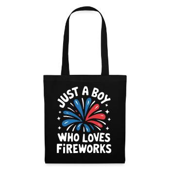 Pyrotechnics Fireworks Pyrotechnics - Tote Bag - black - Front