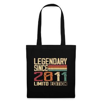 Original 2011 Vintage Birthday Gift 2011 - Tote Bag - black - Front