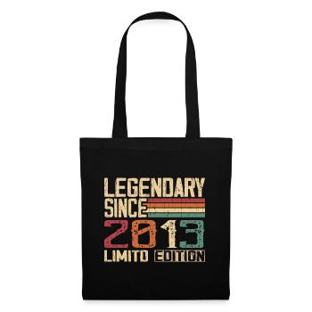 Original 2013 Vintage Cadeau D’anniversaire 2013 - Sac en tissu - noir - Devant