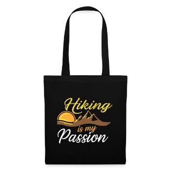 Climbing Climbers Mountains Climbing Wall Kletterdad - Tote Bag - black - Front