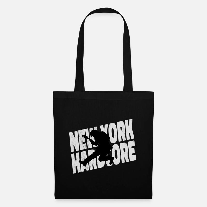NYHC New York Hardcore Punk - Stoffbeutel - Schwarz