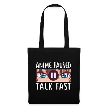 Fans D'Anime Pour Femmes E-Girls Filles Ados - Sac en tissu - noir - Devant