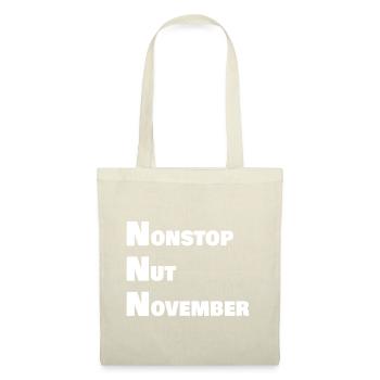 Nonstop nut november - Stoffbeutel - Natur - Vorne