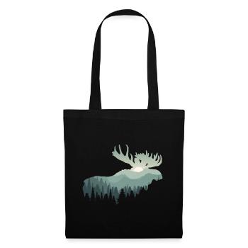 Moose - Tote Bag - black - Front