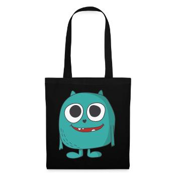 cute monster - Tote Bag - black - Front