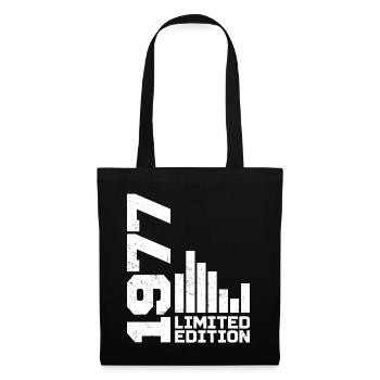 Vintage 1977 Birthday Gift 1977 Year 1977 - Tote Bag - black - Front