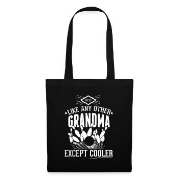 Bowling Grandma Is Cooler - Tote Bag - black - Front