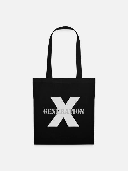 Generation X - Stoffbeutel - Schwarz