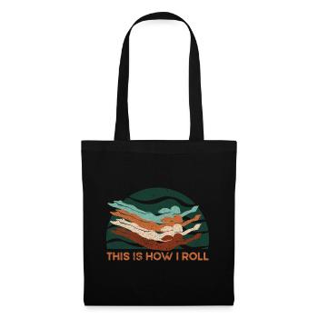 Swimmers Swimming 50 meters track Breaststroke - Tote Bag - black - Front