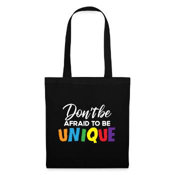 Développement unique de la personnalité unique - Sac en tissu - noir - Devant