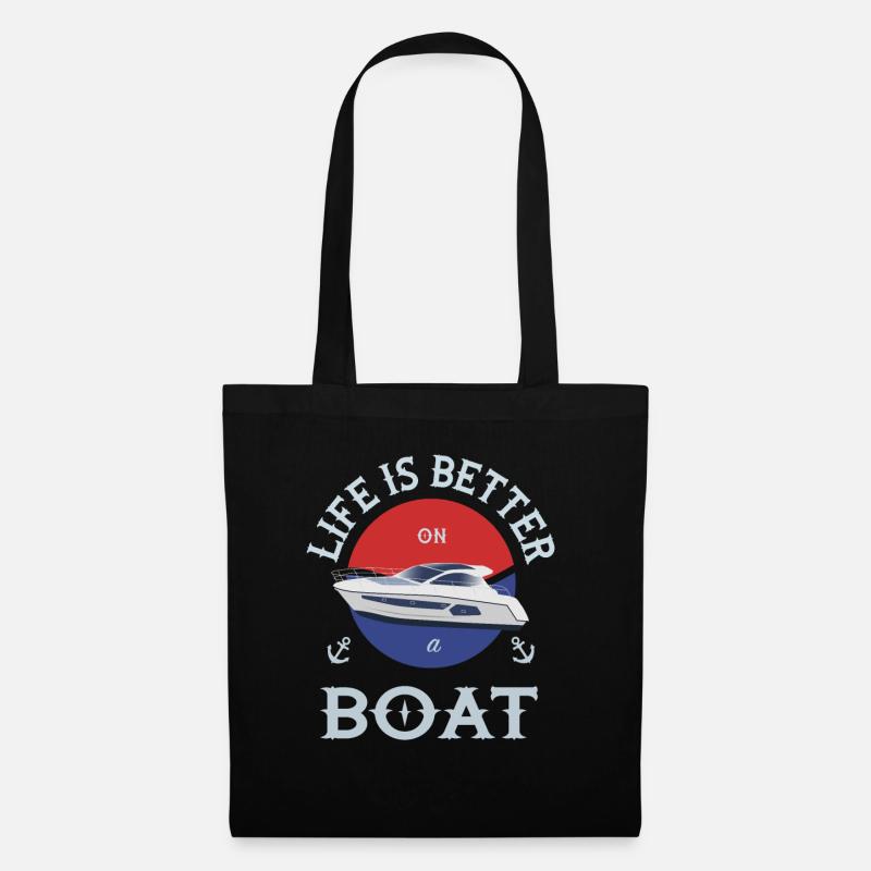 Boot - Sac en tissu - noir
