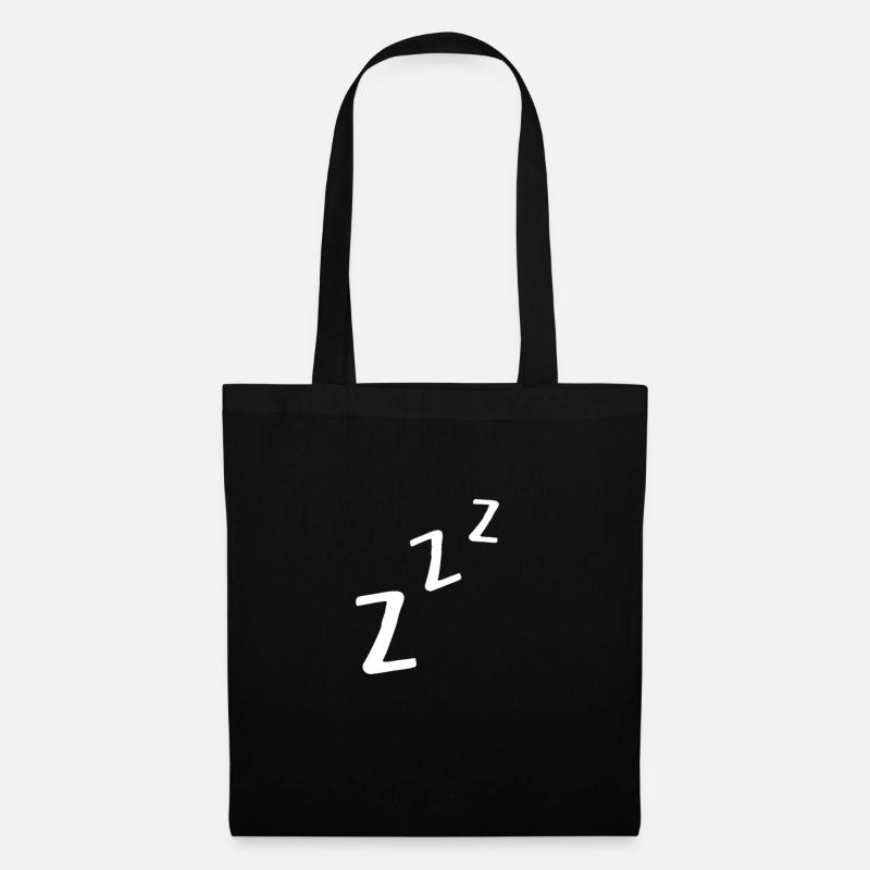 Zzz - Stoffbeutel - Schwarz