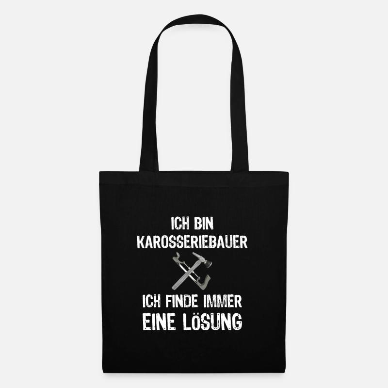 Karosseriebauer Spengler Karosseriespengler Beruf - Stoffbeutel - Schwarz