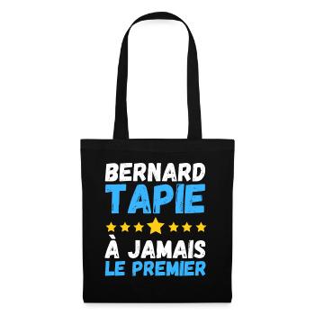MARSEILLAIS TAPIE A JAMAIS LE PREMIER marseille om - Sac en tissu - noir - Devant