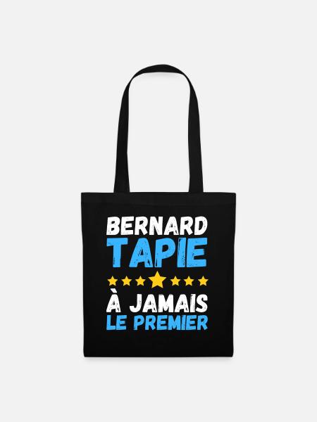 MARSEILLAIS TAPIE A JAMAIS LE PREMIER marseille om - Sac en tissu - noir