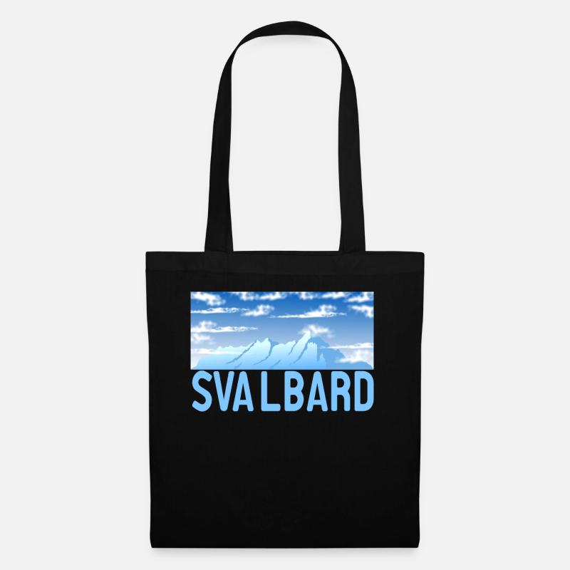 Svalbard - Stoffbeutel - Schwarz