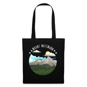 Berg Watzmann - Tote Bag - black - Front