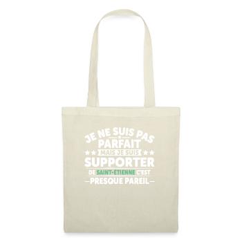 Supporter De Saint Étienne - Sac en tissu - nature - Devant