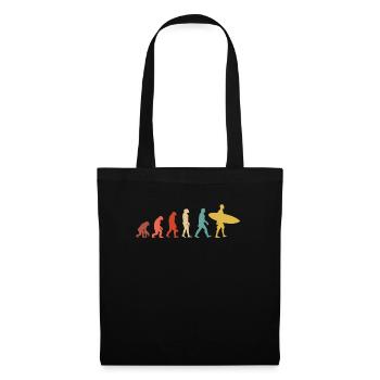 Évolution Du Surf - Sac en tissu - noir - Devant