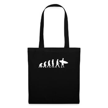 Évolution Du Surf - Sac en tissu - noir - Devant