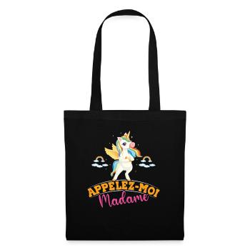 Appelez Moi Madame - Sac en tissu - noir - Devant