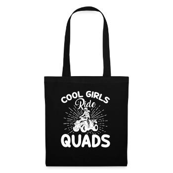 Les Filles Cool Conduisent Des Quads - Sac en tissu - noir - Devant