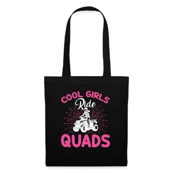 Les Filles Cool Conduisent Des Quads - Sac en tissu - noir - Devant