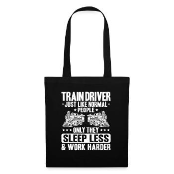 Triebfahrzeugführer Lokführer Train Driver - Tote Bag - black - Front
