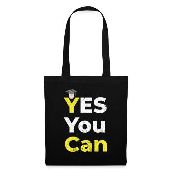 Yes, you can be motivation self-awareness - Tote Bag - black - Front