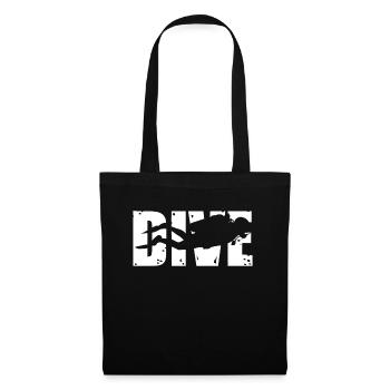Diving Sport Sea Birthday Gift Idea Fish - Tote Bag - black - Front
