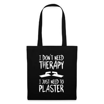 Stuckateur Plasterer Stukkateur Gipser Verputzer - Tote Bag - black - Front