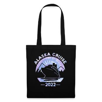 Alaska Cruise 2022 Tie Dye Print For Family Cruise - Tote Bag - black - Front