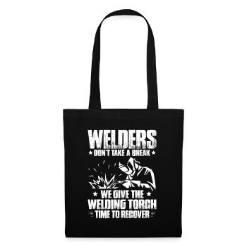 Schweißer Schweißen Schweißerei Welder Welding - Tote Bag - black - Front