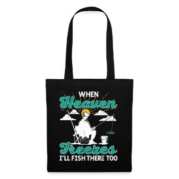 Fun fishing is looking for - Tote Bag - black - Front