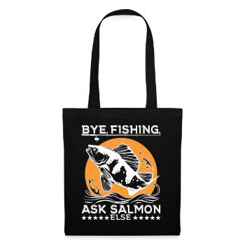 Fun fishing - Tote Bag - black - Front