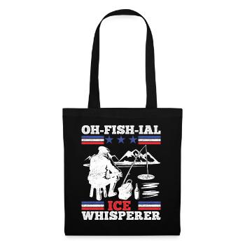 Ofishial Ice Anglers - Tote Bag - black - Front