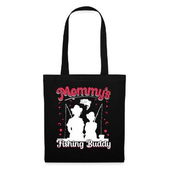 Mama Fishing - Tote Bag - black - Front