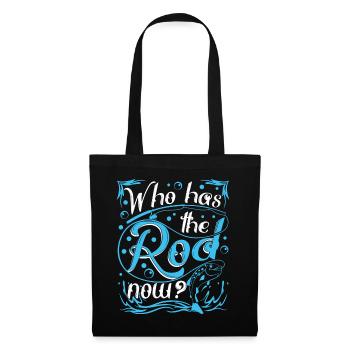 Master of the fishing rod - Tote Bag - black - Front